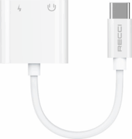 Recci RDS-A09 USB-C apa - 2x USB-C anya Elosztó