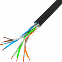 Lanberg U/UTP CAT5 Installációs kábel 305m - Fekete