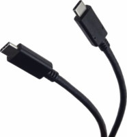 Stansson CZ-249-D USB-C apa - USB-C apa 3.2 Adat és töltőkábel - Fekete (3m)