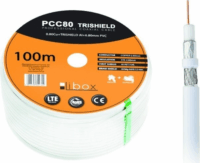 Libox PCC80 Koax antenna kábel 100m - Fehér