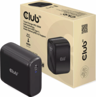 Club3D USB-C Hálózati töltő - Fekete (100W)