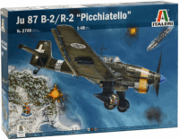 Italeri JU 87 B-2/R-2 Picchiatello repülő műanyag modell (1:48)