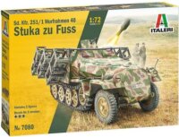 Italeri Sd.Kfz. 251/1 Stuka zu Fuss katonai jármű műanyag modell (1:72)