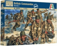 Italeri II. világháborús brit kommandós katonák műanyag modell (1:72)