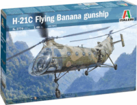 Italeri H-21C Flying Banana G helikopter műanyag modell (1:48)