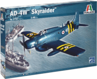 Italeri AD-4W Skyraider repülőgép műanyag modell (1:48)