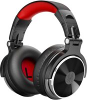 OneOdio Pro-10 Vezetékes Headset - Piros/Fekete