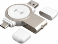 4smarts VoltBeam Mini Apple Watch Okosóra töltő - Fehér