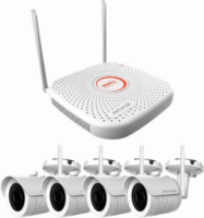 Amiko KIT-4900 WifI Biztonsági IP Kamera Rendszer (1x bázis / 4x bullet kamera)