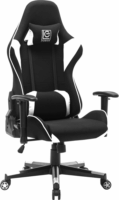 LC-Power LC-GC-703BW Gamer szék - Fekete/Fehér (Csomagsérült)