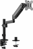 Gembird MA-DA1P-01 17"-32" LCD TV/Monitor asztali tartó kar - Fekete