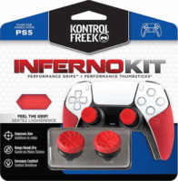 KontrolFreek Inferno Kit PS5 Thumbgrips - Piros/Fekete