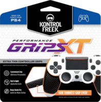 KontrolFreek Grips XT (Extra-Thin) PS4 Markolat védő burkolat - Fekete