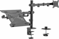 Gembird MA-DA-03 17"-32" LCD TV/Monitor asztali tartó és notebook állvány - Fekete