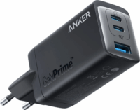 Anker 735 GaN 2xUSB-C / USB-A Hálózati töltő 65W - Fekete
