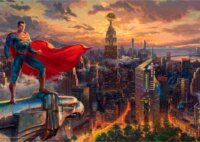 Schmidt Spiele Thomas Kinkade Superman - Metropolis védelmezője - 1000 darabos puzzle