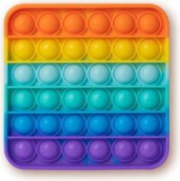 Push Popper: Rainbow stresszoldó játék - Négyzet