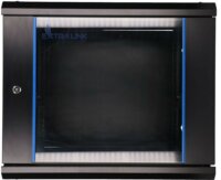 ExtraLink 19" Fali rack szekrény 9U 600x400mm - Fekete