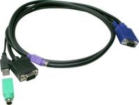 LevelOne ACC-3203 KVM kábel 5m Fekete