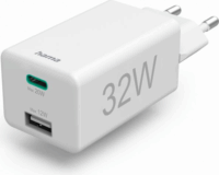 Hama 201691 FIC E3 USB-A / TYPE-C Hálózati töltő - Fehér (32W)