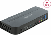 Delock 11481 KVM Switch 2 Port 4K 60 Hz USB 3.0