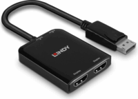 Lindy 38433 DisplayPort apa - 2x HDMI anya Adapter