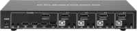 Techly IDATA-DP-KVM4 DisplayPort 4-port KVM Switch