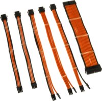 Kolink Core Adept tápkábel hosszabbító szett - Narancs