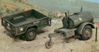 Italeri 250 Gal.s tank trailer M101 Cargo utánfutó műanyag modell (1:35)