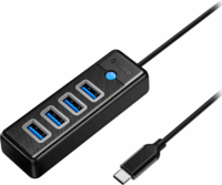 Orico PW4U-C3-015-BK-BP USB Type-C 3.0 HUB (4 port)