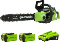 Greenworks GD40CS15K2X Akkumulátoros Láncfűrész