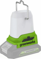 Greenworks G24LA700 Kempinglámpa - Zöld/Fekete