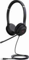 Yealink UH37 Dual Vezetékes Headset - Fekete