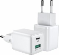 Joyroom L-QP303 USB-A / USB-C Hálózati töltő - Fehér (30W)