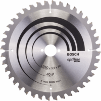 Bosch Optiline Wood 40Z 250mm Körfűrészlap