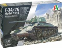 Italeri T-34/76 Mod. 1943 prémium harckocsi műanyag modell (1:35)