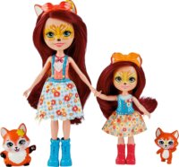 Mattel Enchantimals: Testvérbabák állatkákkal - Felicity és Feana Fox