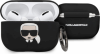 Karl Lagerfeld Apple Airpods Pro tok - Fekete