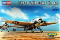 HobbyBoss F4F-3 Wildcat (late) repülőgép műanyag makett (1:48)