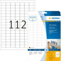 Herma 25,4 x 16,9 mm Etikett tintasugaras és lézernyomtatóhoz (2800 címke / csomag)