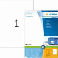 Herma Premium 210 x 297 mm Etikett tintasugaras és lézernyomtatóhoz (200 címke / csomag)