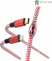 Hama FIC USB-C apa - Lightning apa 2.0 Adat és töltő kábel - Piros (1,5m)