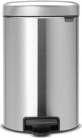 Brabantia NewIcon 12 literes pedálos fém szemetes - Inox