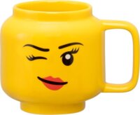 LEGO Copenhagen Winking Girl 255ml Bögre - Sárga
