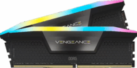 Corsair 64GB / 6600 Vengeance RGB Black (Intel XMP) DDR5 RAM KIT (2x32GB)