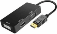 Blackbird BH1355 DisplayPort apa - VGA / HDMI / DVI anya Adapter