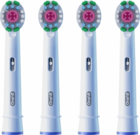 Oral-B Pro 3D Elektromos fogkefe Pótfej - Fehér (4db)