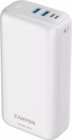 Canyon PB-301 Powerbank (3-5A / 5-12V) 30000mAh - Fehér