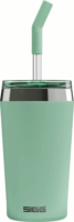 SIGG Helia Milky Green 450ml Szívószálas Thermo Pohár - Zöld