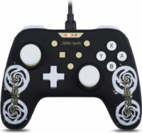 Konix Jujutsu Kaisen Vezetékes controller - Fekete/Fehér (PC/Nintendo Switch)